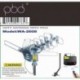 PBD Digital Amplified Outdoor HD TV Antenna with Mounting Pole & 40 ft RG6 Cable, 150 Miles Range, 360 Degree Rotation, Wireless Remote, Support 2 TVs