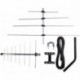 Digital HD Yagi Antenna Long Range for Clear Reception, 4K 1080P with 40FT RG6 Coax Cable & Mounting Pole